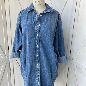 Denim shirt Dress